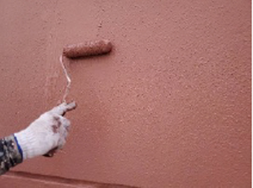 コーティングされた壁